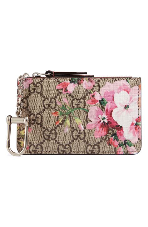 gucci bloom coin purse|gucci blooms key pouch.